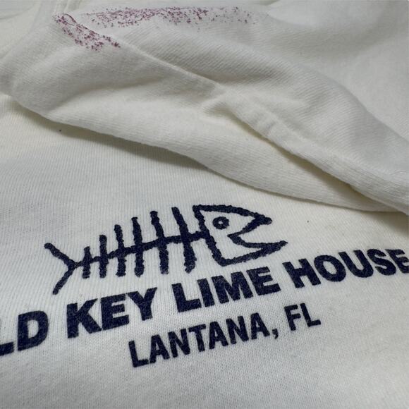 Old Key Lime House T-Shirt (L) DEA Drink Every Afternoon Lantana Florida - Picture 9 of 11